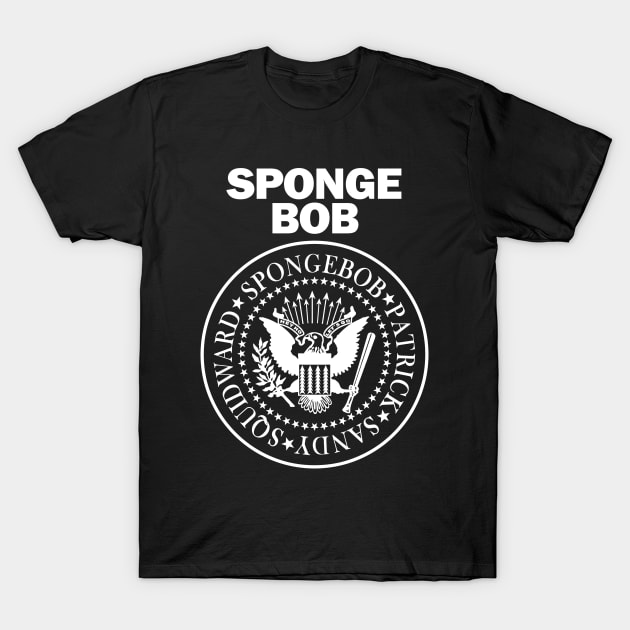 Rock N Roll x SpongeBob Square Pants T-Shirt by muckychris